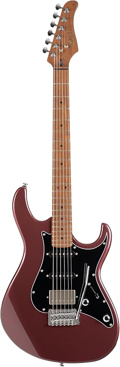 Cort G250 SE 6 Telli Katı Gövde Elektro Gitar Canlı Bordo