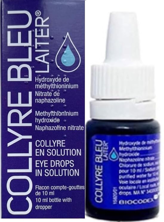 Original Laiter Collyre Bleu Eye Drops - 10ml