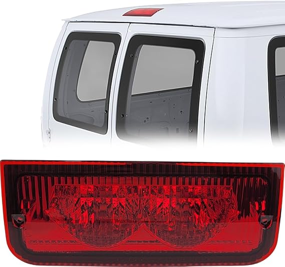 Third Brake Light Compatible with Ford E150 E250 E350 E450 E550 1992-2022