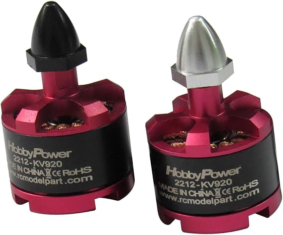2212 920KV Brushless Motor for F450 S500 Quadcopter F550 S550 Multicopter (1 CW + 1 CCW)