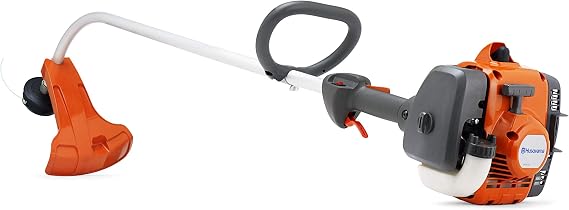 Husqvarna 122C String Trimmer with Tap N' Go Trimmer Head, Gifts for Men | 22-cc 2-cycle gas weed wacker with 17-inch curved shaft, Smart Start technology, and Air Purge for easier starting