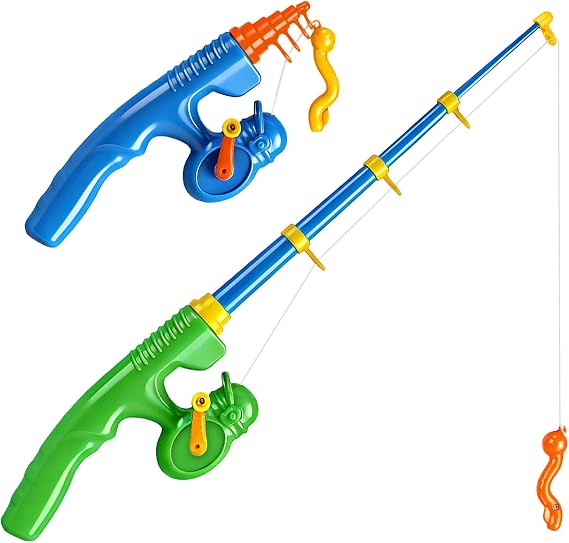 CozyBomBTM Magnetic Fishing Toys for Kids + Extra 2 Poles