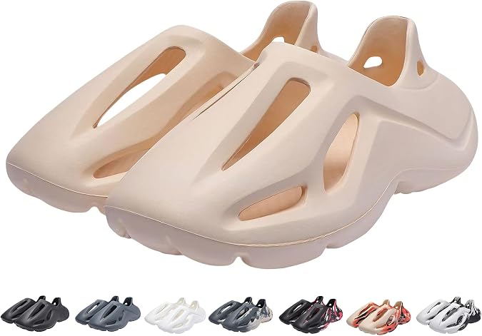 Foam Runner Sneakers Cloud Slides Pillow Sandals for Kids Running Shoes Boys Walking Shoes Girls Fashion Slippers Outdoor Indoor Summer Beach Sandals Big Kids Little Kids