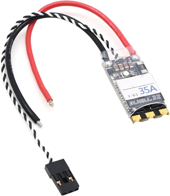 BLHeli_32bit AM32 35A Brushless ESC 35amp 3S-6S Dshot1200 Built-in Current Meter Sensor for RC Models Quadcopter (35A)