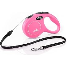 Flexi New Classic S Size Pink 5MT Drawstring Collar