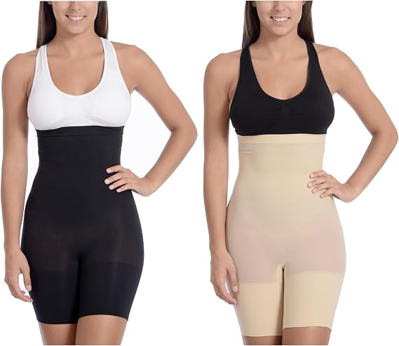 SHAPEWEAR SHORTS TUMMY CONTROL For Women Body Shaper Thigh Slimmer Hi Waist Stomach Compression Body