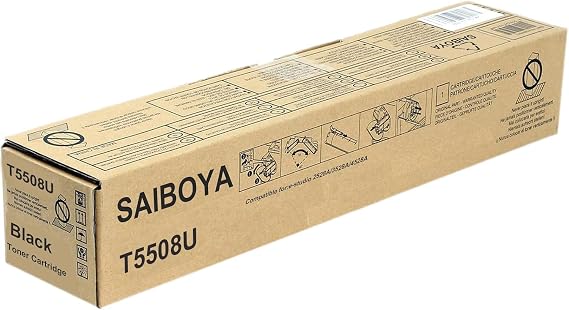T-5508U T5508U Black Extra-High Yield Toner Cartridge Remanufactured Compatible for Toshiba E Studio 5508A 7508A 6508A 8508A 6508AG 8508AG Printer (106,000 Yield)