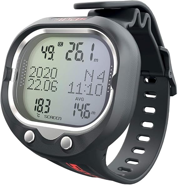 SEAC Screen, Scuba Wrist Dive Computer for 1 or 2 mixes and Freediving mode