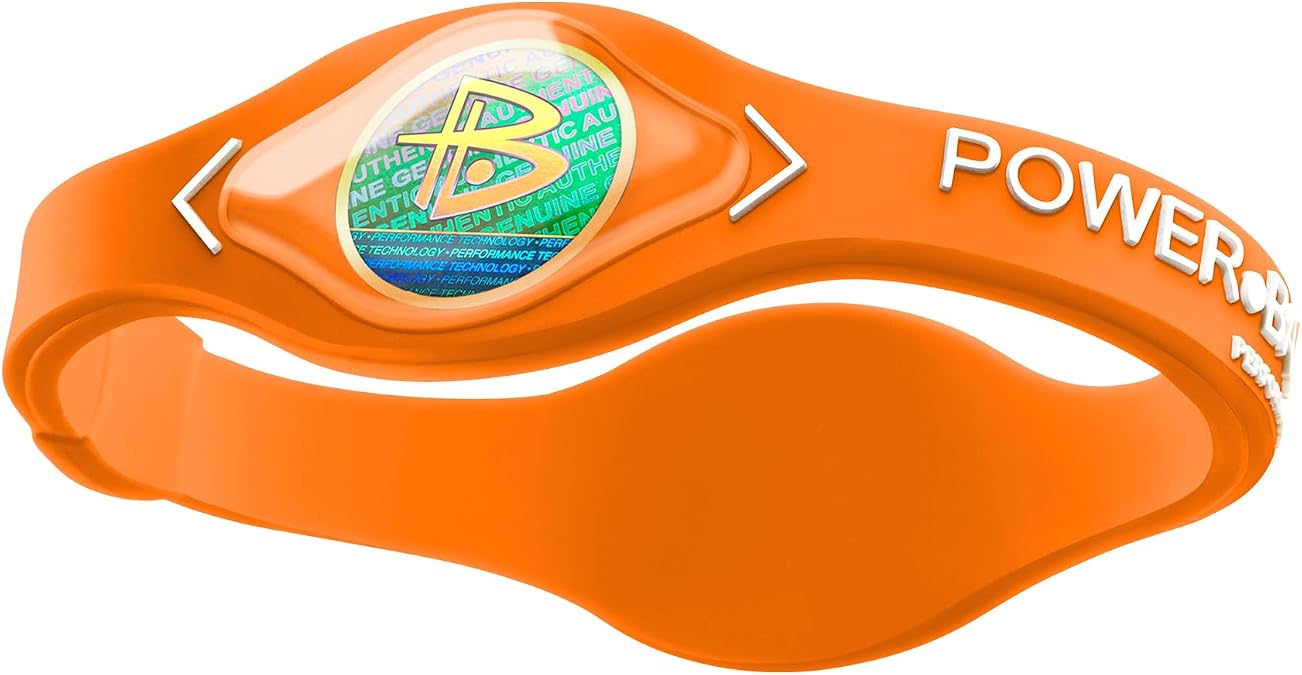 Power Balance Sports Performance Wristband Bracelet for Men, Original Bands, Waterproof Lightweight Durable