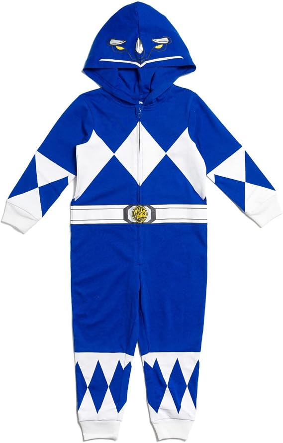 Power Rangers Cosplay Hooded One Piece Toddler to Little Kid