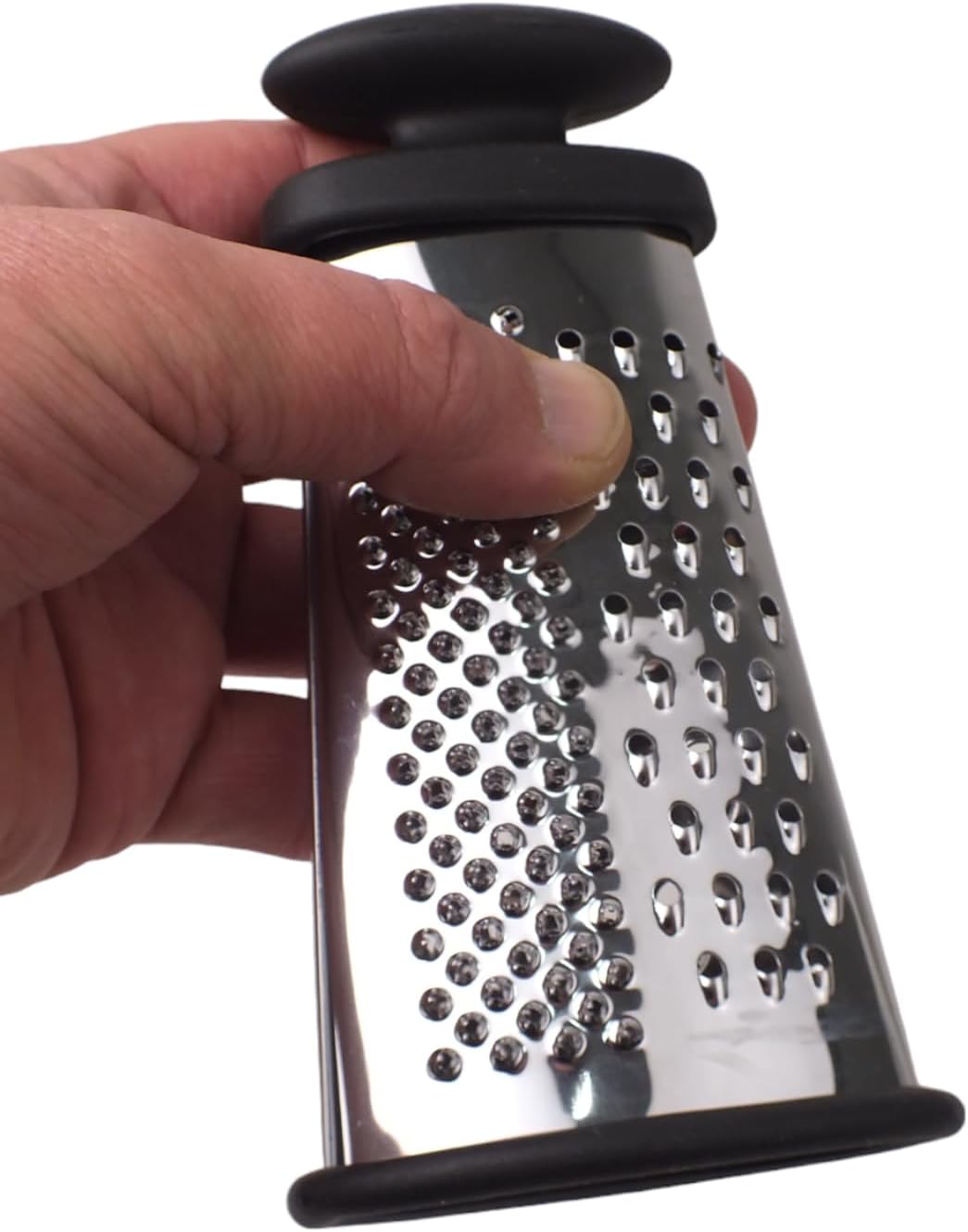 Deconox Stainless Steel Flat Palm Mini Grater, 3 Way Grating Flat Design 15  73cm