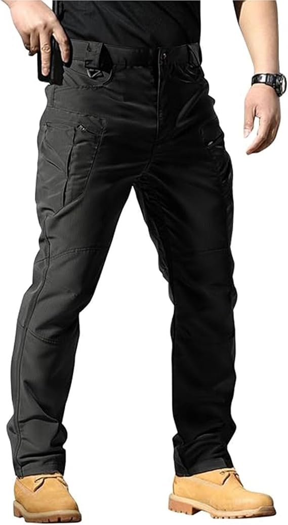 Resistant Cargo Tactical Pants,Ripstop Cargo Pants for Men Lightweight Water Proof Tactical Pants