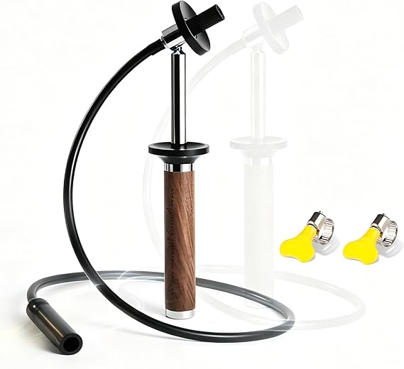 Coffee Machine Steam Brush with Flexible Hose, Espresso Wand Cleaning Kit