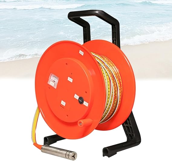 Water Level Meter Water Depth Gauge，Water Level Meter，Measure Depth With Settlement Meter - Efficient & Accurate(Size:50m)