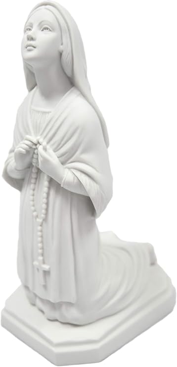 12" Saint St. Bernadette of Lourdes Catholic Statue Sculpture Figure Vittoria Collection Made in Italy