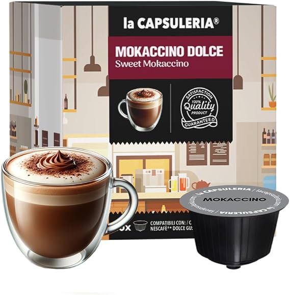 MOCHA (48 Pods) compatible with Nescafé Dolce Gusto