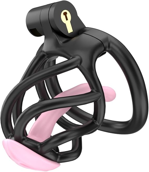 Men's Fitness Bodybuilding Lightweight Cage Training Cage with Flat Rings, Black Classic Creative Design (US-A157) (E6B)