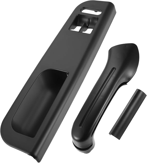 1 Set Interior Front Left Drive Side Window Switch Panel Bezel Door Handle Trim Set for VW Golf MK4 2 Doors 3B1867171D Black Auto Accessories