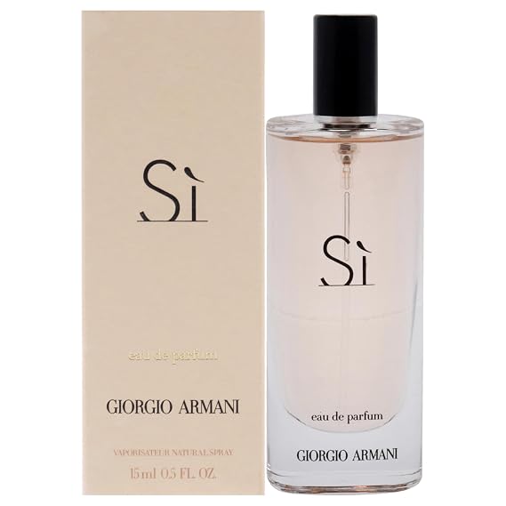 Armani Beauty Si Eau De Parfum Spray for Women, 0.5 Ounce