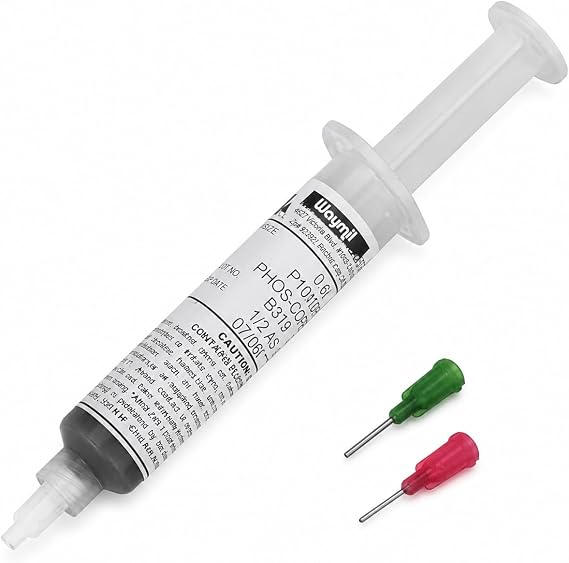 Copper Solder Paste Soft 15.5 Gram with Tips Electronic Jewelry Repair