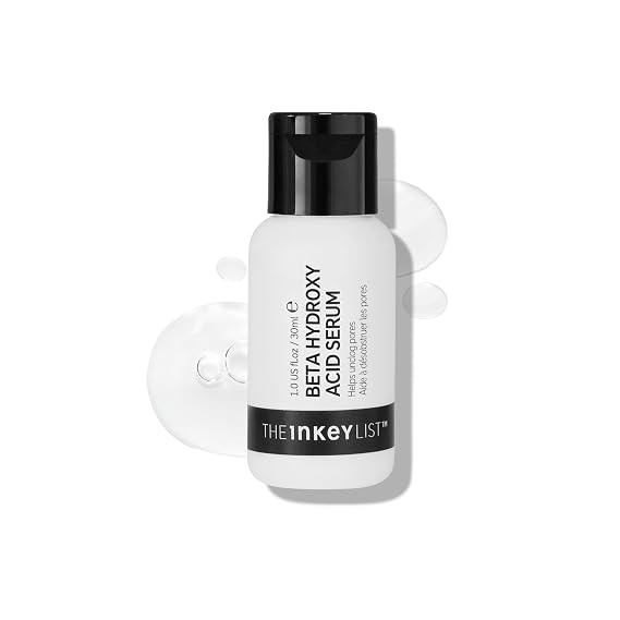 The INKEY List Beta Hydroxy Acid (BHA) Serum, Face Exfoliant for Normal, Oily or Dry Skin, Target Pores and Blackheads, 1.01 fl oz