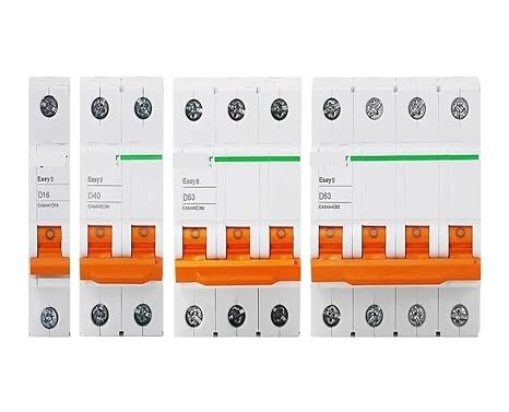 Miniature Circuit Breaker MCB Simple 9 Ic60 Ic65 Single Pole 6A-32A 1P 2 Pole SP 10A(16A,1P)