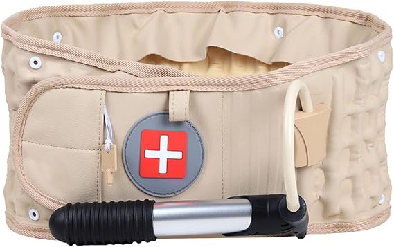 Decompression Back Belt, Back Decompression Belt Lumbar Support for Back Pain Relief, Mend women lumbar traction device, One Size for 27 Inches to 44 Inches Waists