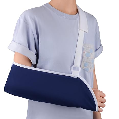 Ultrassist Arm Sling for Shoulder, Elbow, Wrist Injuries, Arm Sling Suitable for Teenagers with Lightweight and Breathable - Small Size