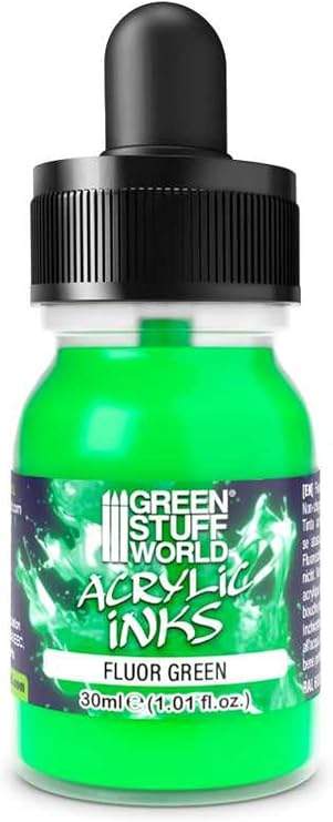 Fluor Acrylic Ink - Green