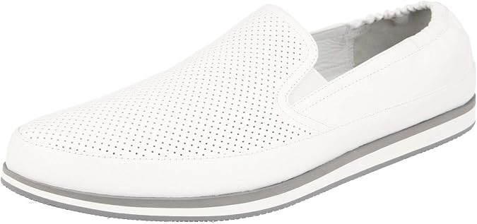 Prada Men's 4D2813 OYP F0009 Leather Trainers/Sneaker