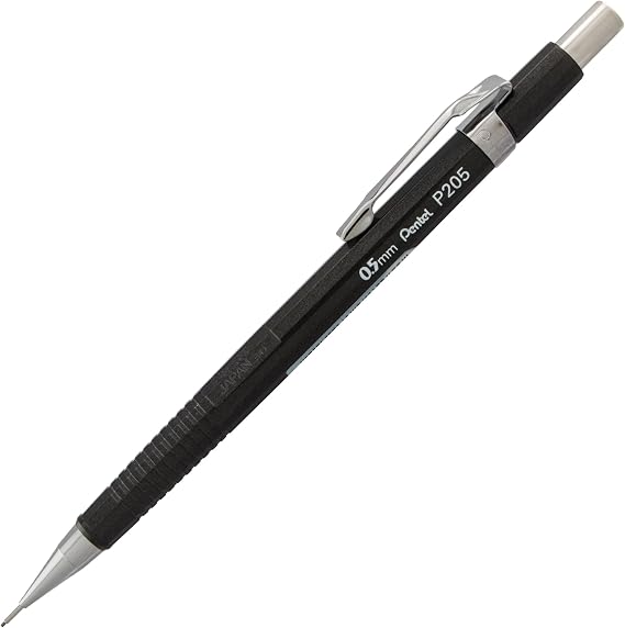 Pentel P205 Sharp Mech Pencil 0.5mm Met.Graph