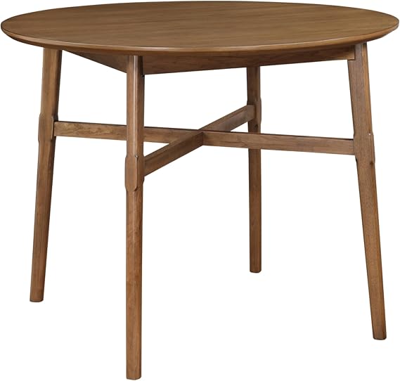 Steve Silver Company Oslo Round Counter Table, Brown