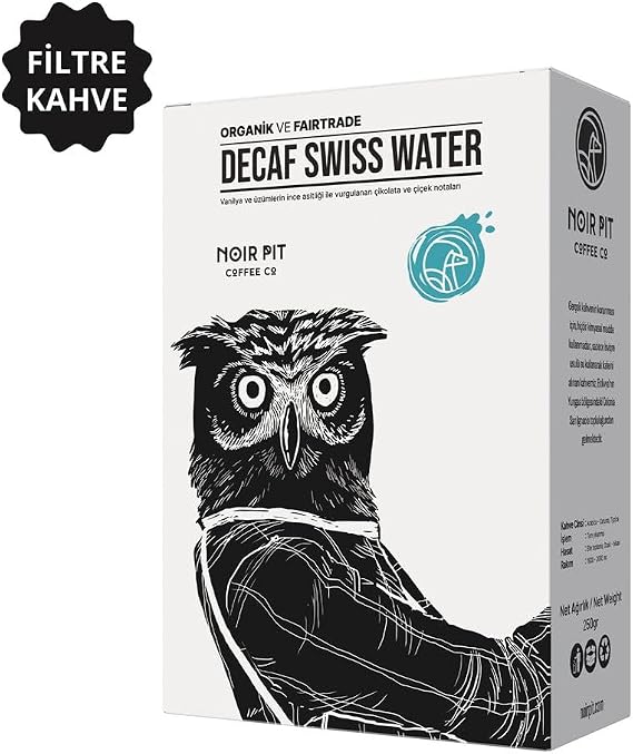 Noir Pit Coffee Co. Decaf Swiss Water Filtre Kahve 250 g