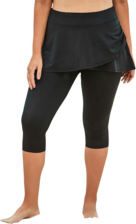 Skirted Swim Capri Pant