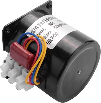 220V AC Synchronous Gear Motor 60KTYZ 60-KTYZ Permanent Magnet Synchronous Gear Motor 220V 2.5 Rpm