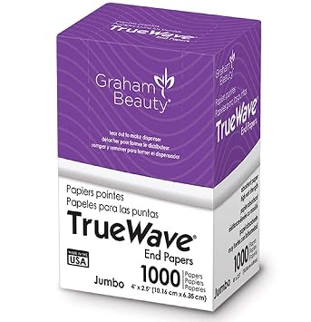 Graham Beauty Salon Truewave Jumbo End Paper 1000 Pack - HC-26067