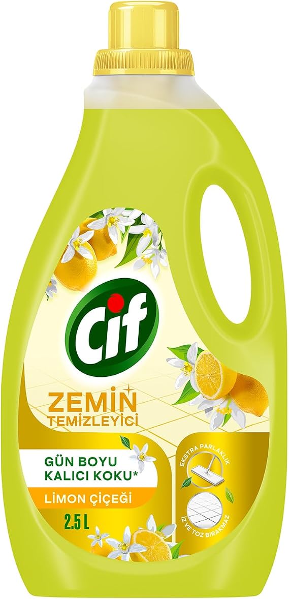 Cif Zemin Temizleyici Limon Çiçeği 2500 ml