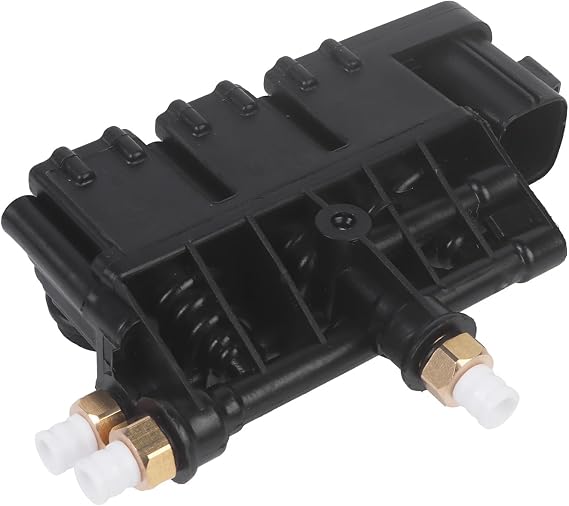 1pc Front Air Suspension Valve Block Compatible with LR3 LR4 Range Rover Sport 2005-2016 Replaces RVH000095