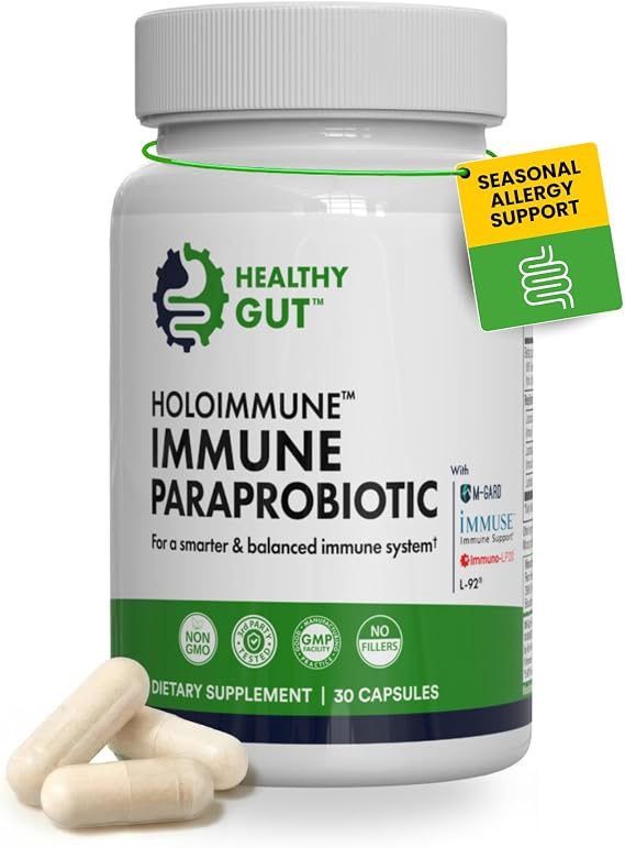Healthy Gut HoloImmune | Immuse Paraprobiotic Immune Support | 30 Servings