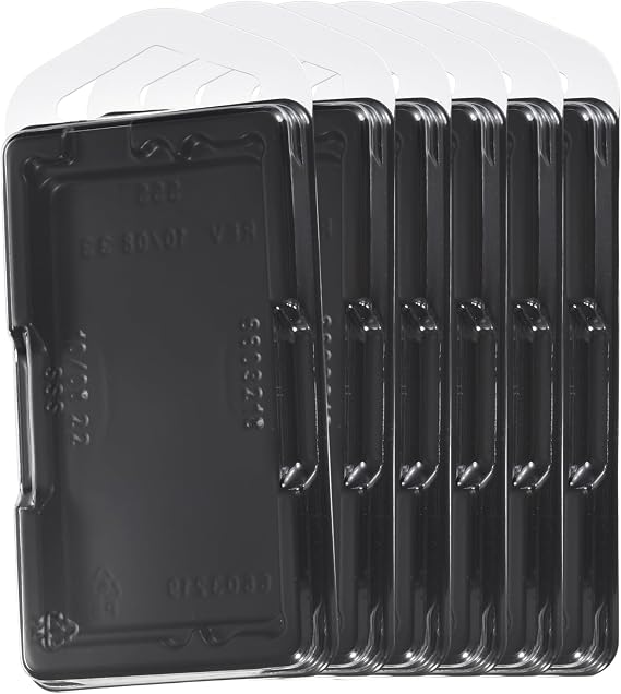 10Pcs Notebook DRR3 Memory RAM Module Case - Plastic Clamshell Antistatic Tray Transparent Packaging Container for Desktop Laptop