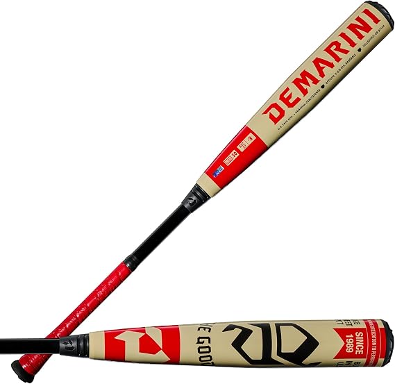 DeMarini | 2027| The GoodsTM Baseball Bat | BBCOR | -3 | Alloy + Composite