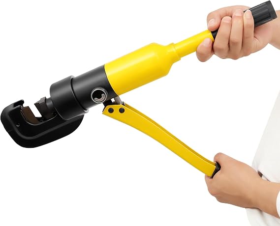 Hydraulic Bolt Cutters, 13Ton 4-22mm Hydraulic Rebar Cutter, Professional Handheld Steel Bolt Chain Cutting Tool with Box for Roll Cages Can Cut Screw