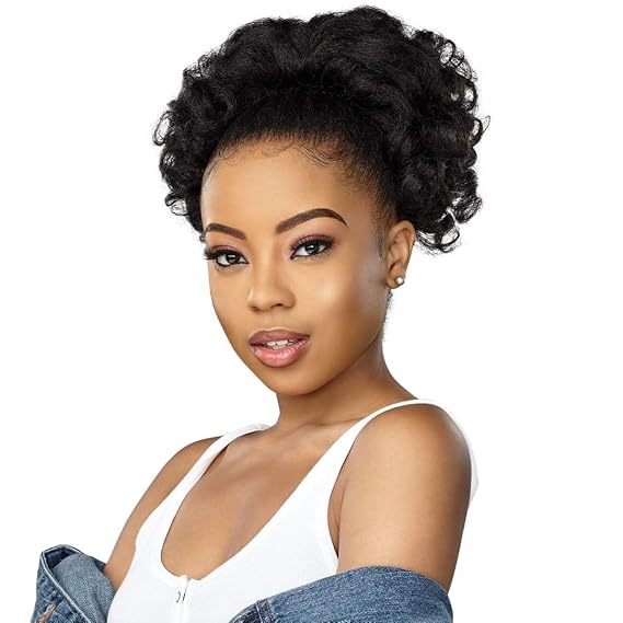 Sensationnel Curls Kinksandco Ponytails-Top Lady,1 JETBLACK