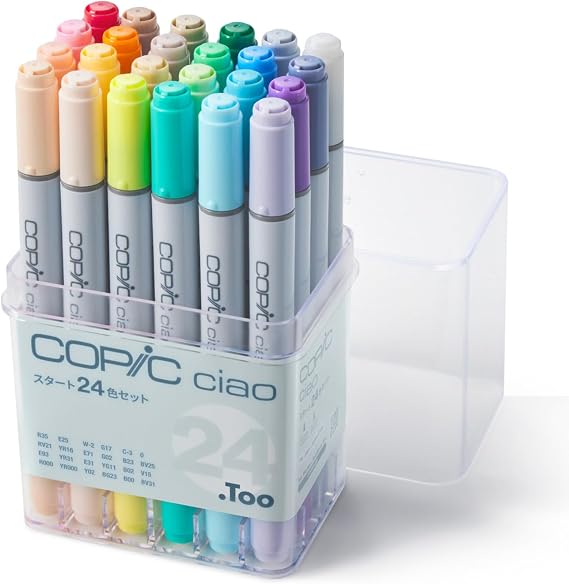 Too Copic Ciao Start 24 Color Set
