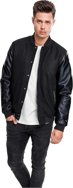 Urban Classics Men's Oldschool College Jacket
