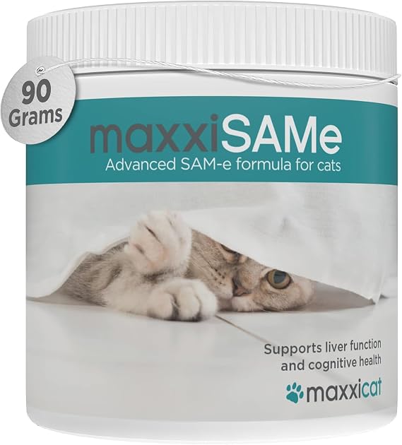 maxxipaws maxxiSAMe SAM-e Powder for Cats - Liver & Cognitive Support 90g