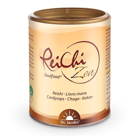 Dr. Jacob's ReiChi Zen 70% Mushrooms - High Reishi Content Mushroom Coffee
