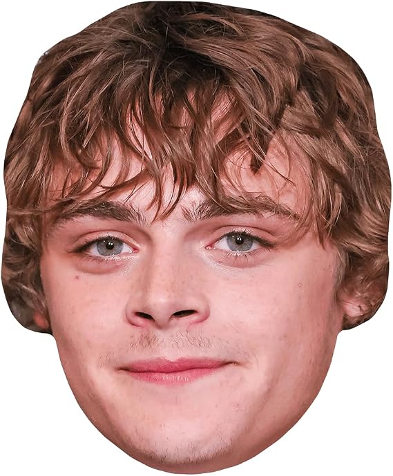 Billy Barratt (Curly Hair) Celebrity Mask, Flat Card Face, Fancy Dress Mask