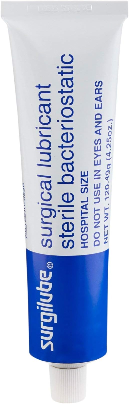 Surgilube 4.25oz. (120.49g) Screw Cap Metal Tube