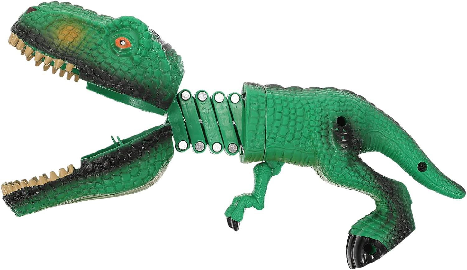 CANIGHT Goodie Bag Fillers Green Tabletop Finger for Hand Chomper Claw Toy Biting Bath Cartoon Toys Manipulator Children's Sea Plastic Animal-shaped Mini Prop Bite Hungry Puppet Funny Dino Spring Plaything Hungry Shark Toys